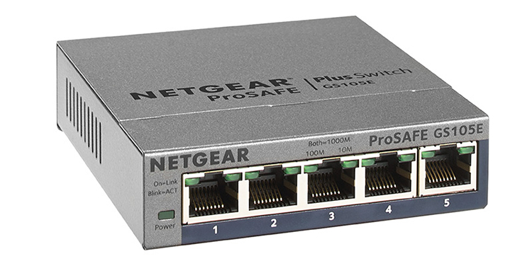 NETGEAR Plus 5-port Gigabit Switch