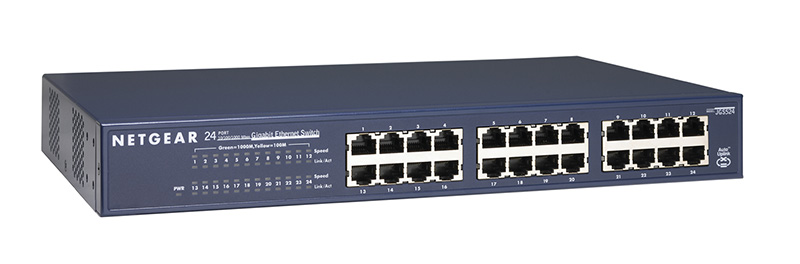 NETGEAR JGS524 ProSafe® 24-Port Gigabit Ethernet Switch MBPS