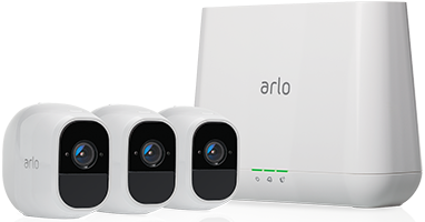 Arlo Pro 2 Smart Security System with 3 Cameras (VMS4330P)