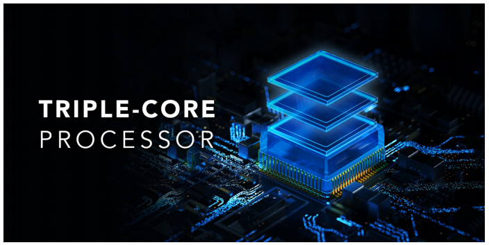 Powerful Triple-core Processor