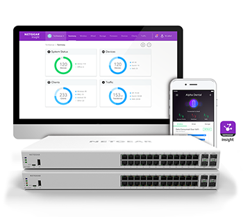 Insight Managed Smart Cloud Gigabit Ethernet/10G SFP+ Switches