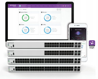 Insight Managed Gigabit Ethernet/10G SFP+ Smart Cloud Switches