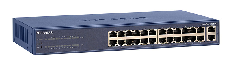NETGEAR FS526T ProSAFE 24-port Fast Ethernet Smart Switch